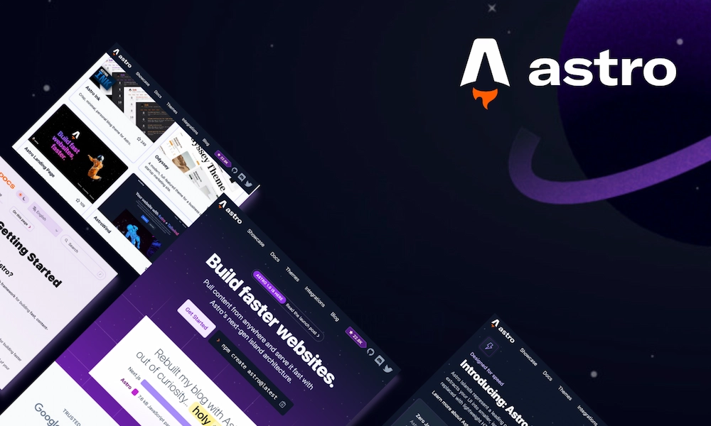 Astro JavaScript Framework-Thumbnail-Vorschau