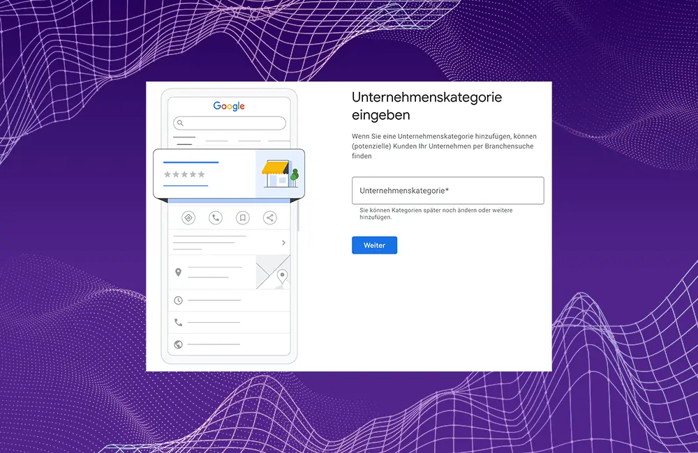 Google My Business Unternehmensprofil Kategorie Google My Business Unternehmensprofil Kategorie