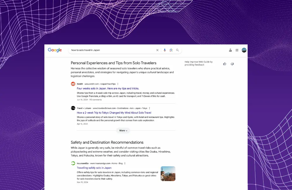 search labs experiment