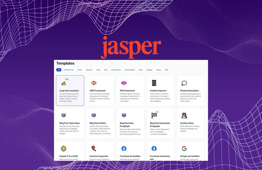 Jasper SEO KI Tool Jasper SEO KI Tool