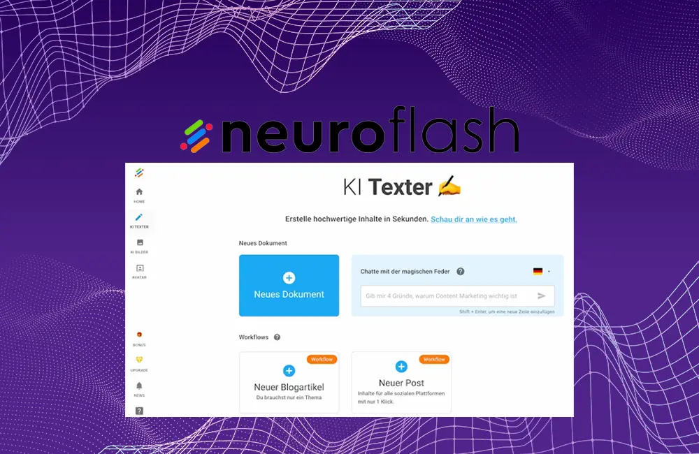 Neuroflash SEO KI Tools Neuroflash SEO KI Tools