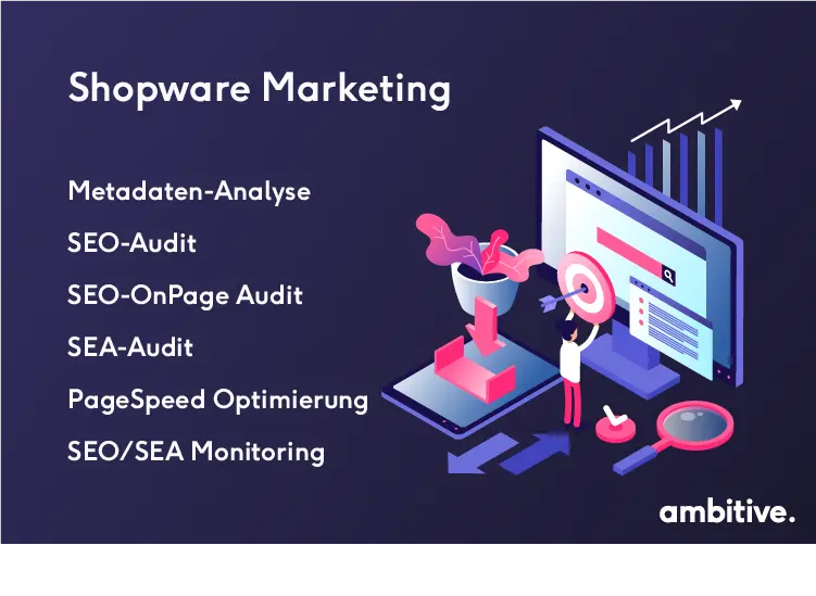 Shopware 6 Marketing - SEO / SEA / PageSpeed Performance