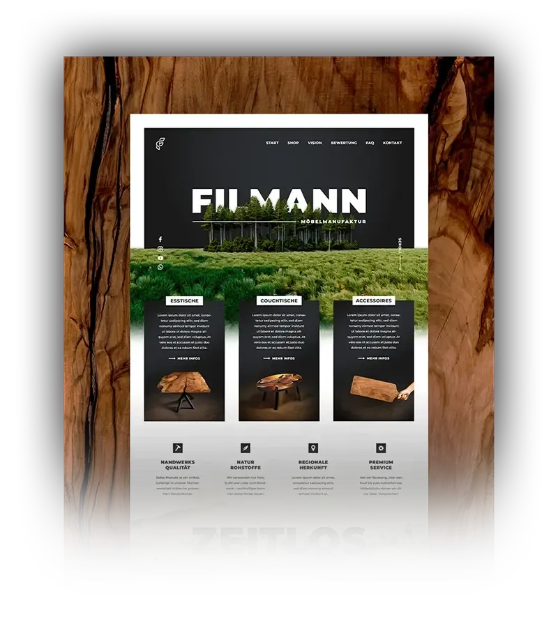 Referenz Filmann Möbelmanufaktur