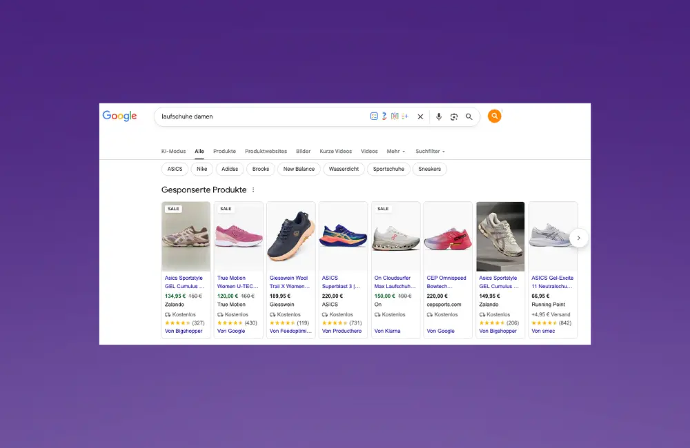 Wie funktionieren Shopping Anzeigen Anzeigen URL
