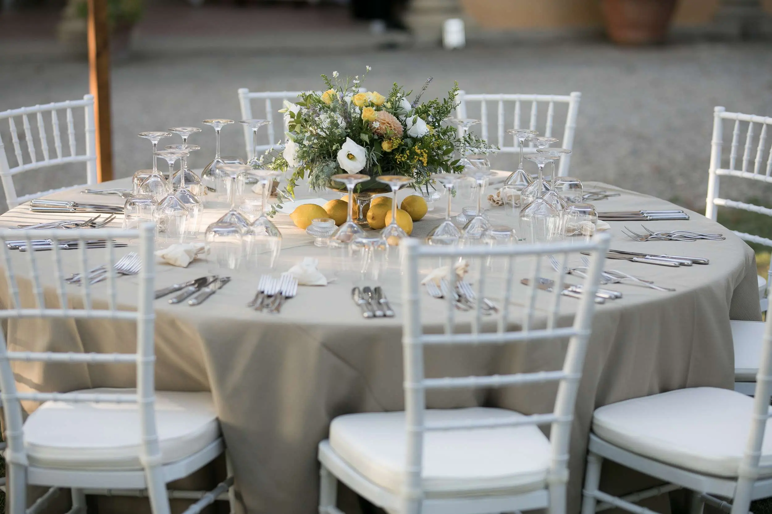 Tafel Hochzeit Schmuck