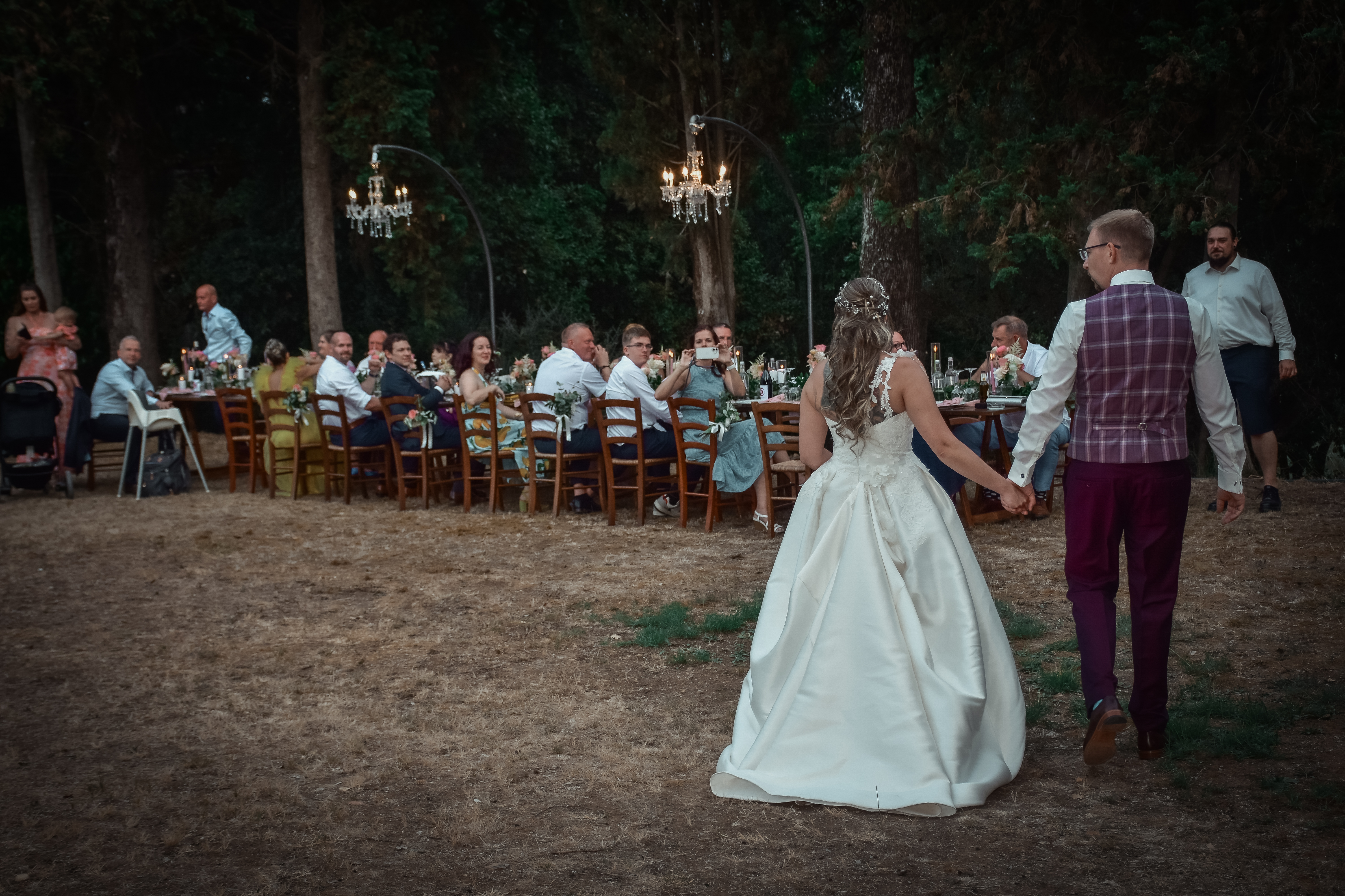 Tafel Hochzeit Schmuck