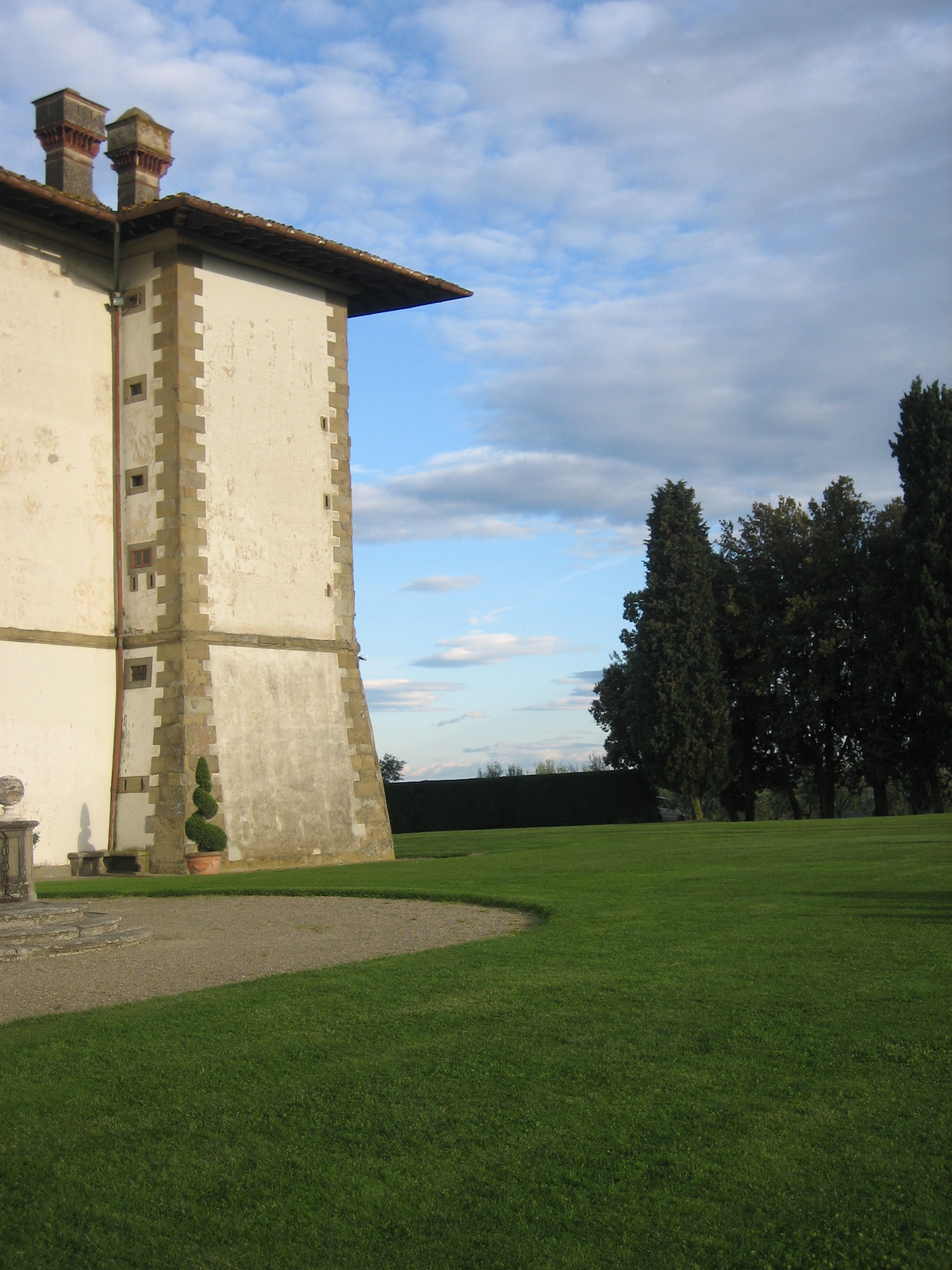 Hochzeit Toskana Zypressen