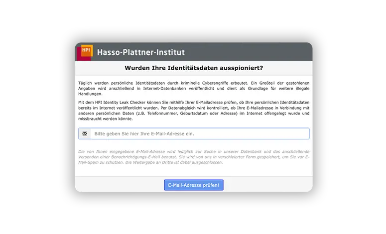 Überprüfen, ob ein Hack vorliegt