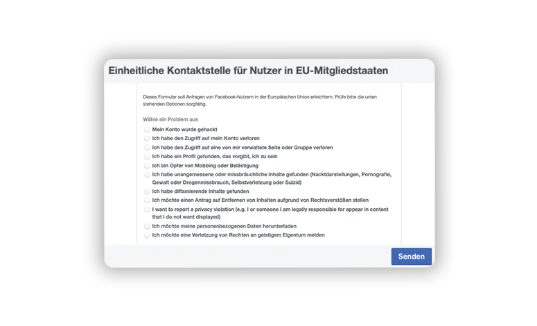 Als privater Nutzer sollte man vorerst im Hilfebereich nach Antworten suchen