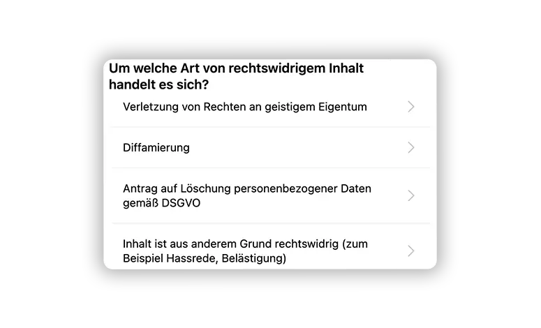 Instagram-Konto wiederherstellen nach Sperrung