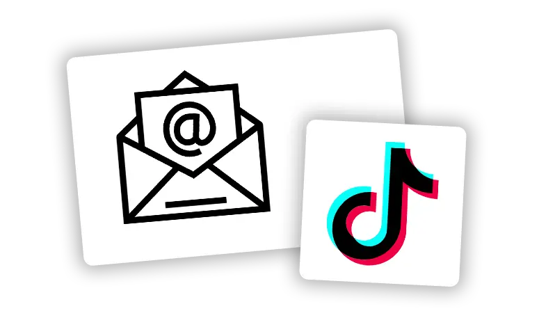 TikTok Account wiederherstellen mit E-Mail-Adresse Menü TikTok Account wiederherstellen mit E-Mail-Adresse Menü