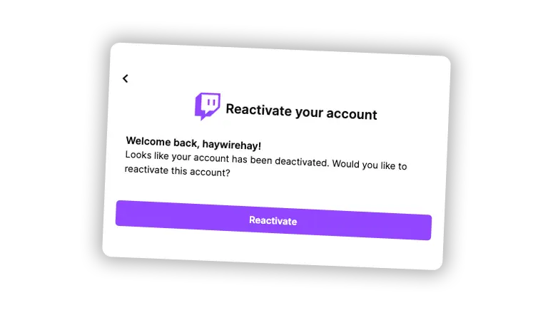Twitch Konto wiederherstellen Twitch Konto wiederherstellen