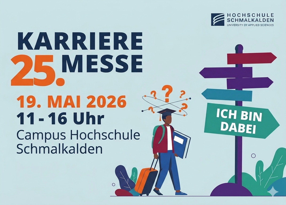 19.05.2026 | Karrieremesse der Hochschule Schmalkalden Vorschaubild Veranstaltung