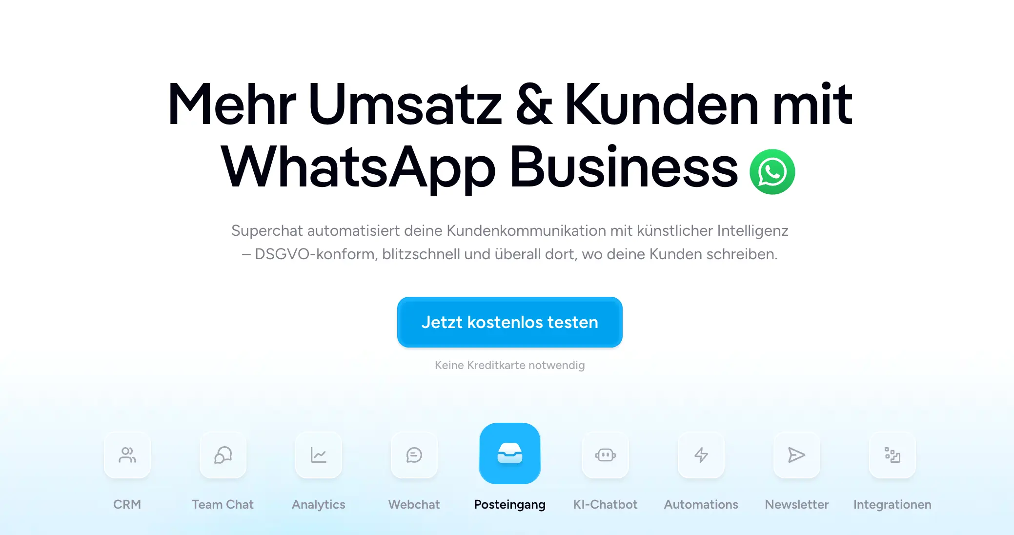 Superchat Funktionen im Überblick Superchat Funktionen im Überblick