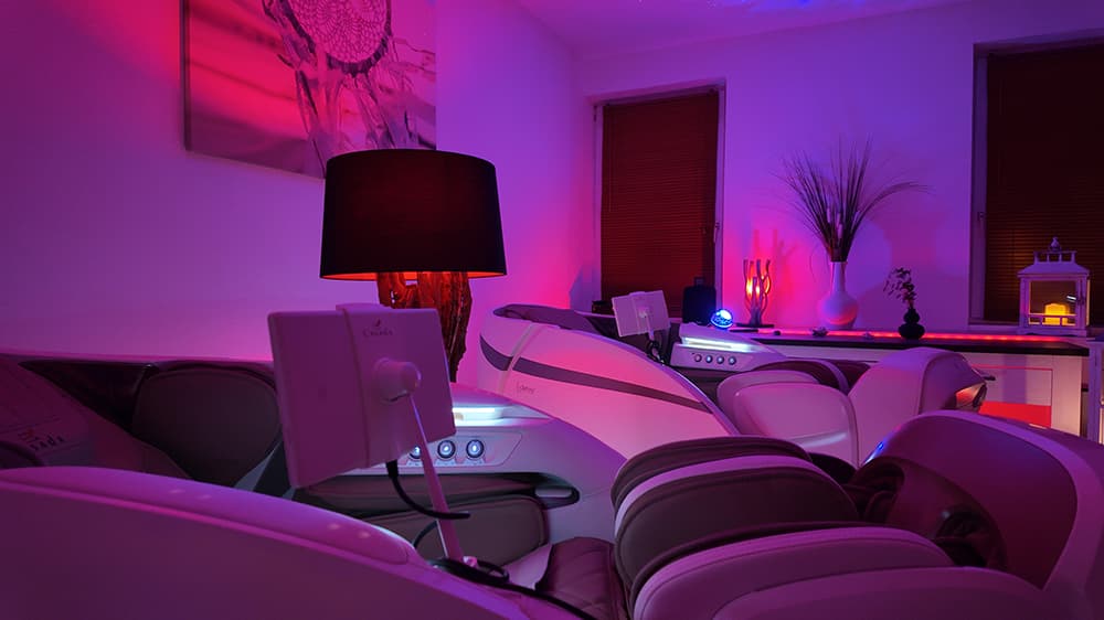 Entspannung zu Zweit - Luxus Massagesessel