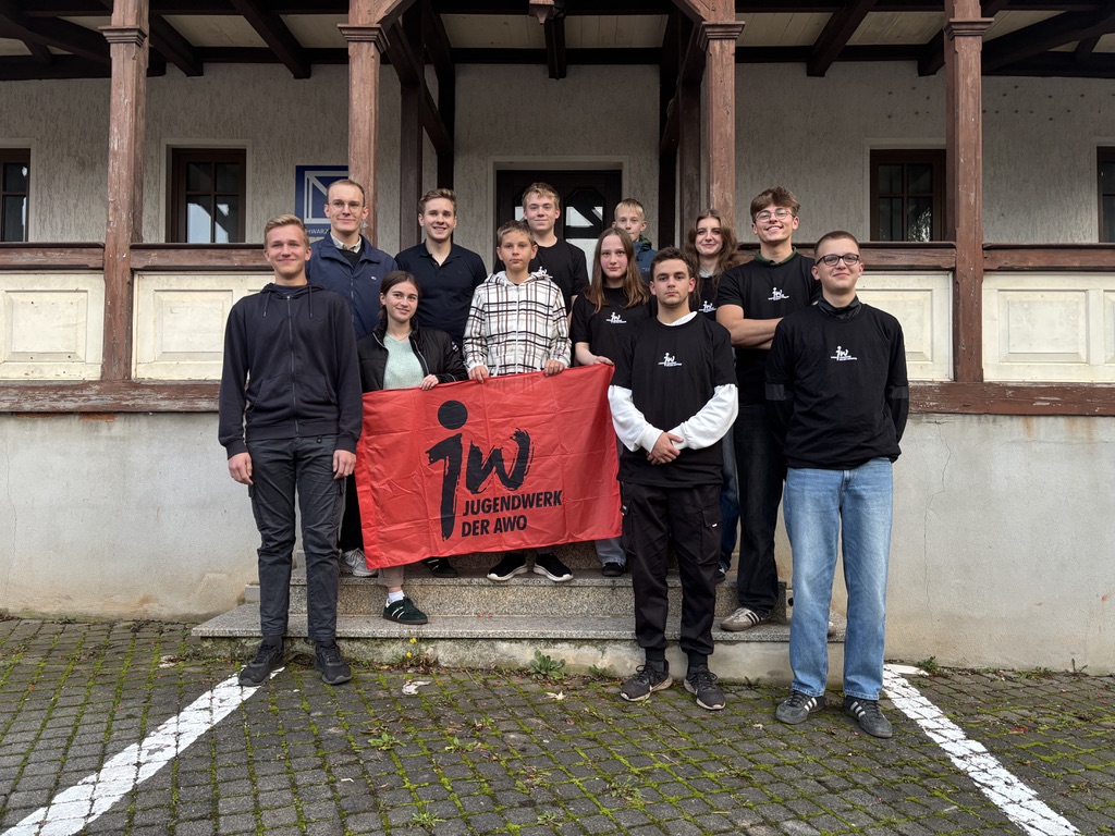 Die Ortsjugendgruppe. Foto: AWO Rudolstadt Die Ortsjugendgruppe. Foto: AWO Rudolstadt