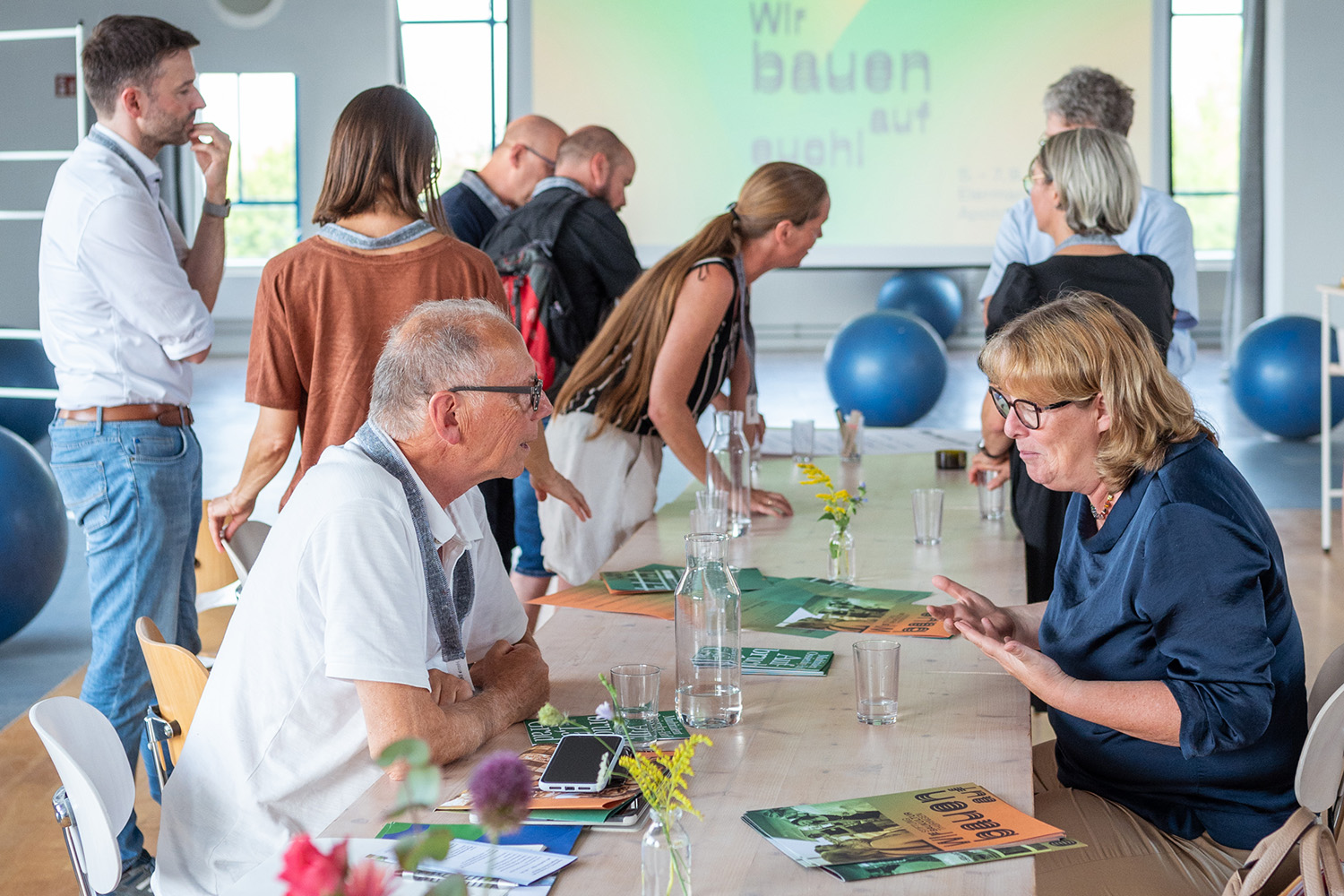 Diskussionen beim 3. Baukulturgespräch