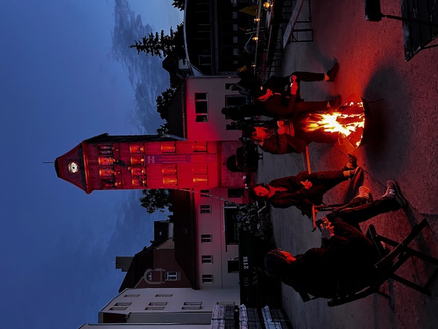 Gemeinsames Ausklingen am Abend. Foto: Alte Feuerwache Weimar e.V.