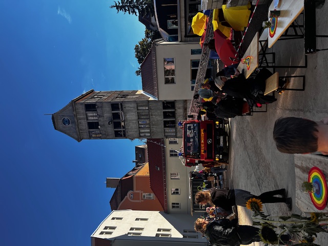 Die Feuerwehr in Action am alten Standort. Foto: Alte Feuerwache Weimar e.V.